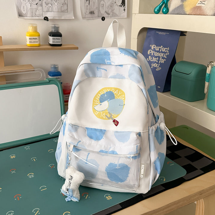 Playful Illustrated Lightweight Backpack Stornfield
