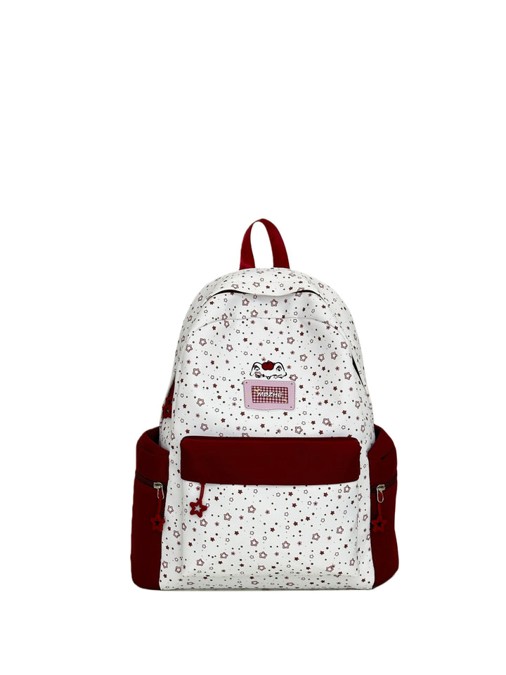 Starry Patterned School Backpack Stornfield