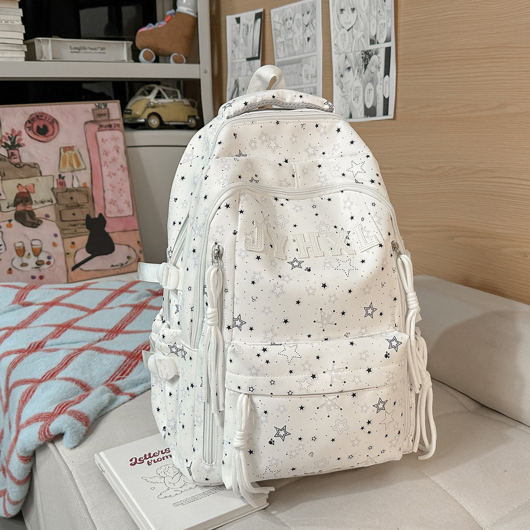 Star-Printed Casual Backpack Stornfield 1791205964