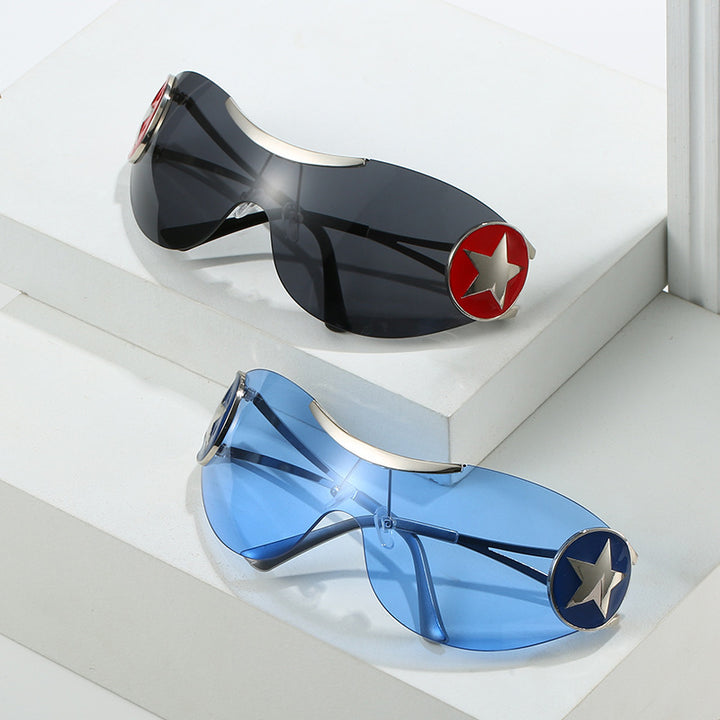 Futuristic Visor Shield Sunglasses Stornfield