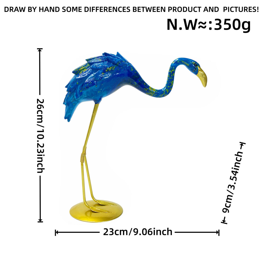 Decorative Flamingo Sculpture Stornfield