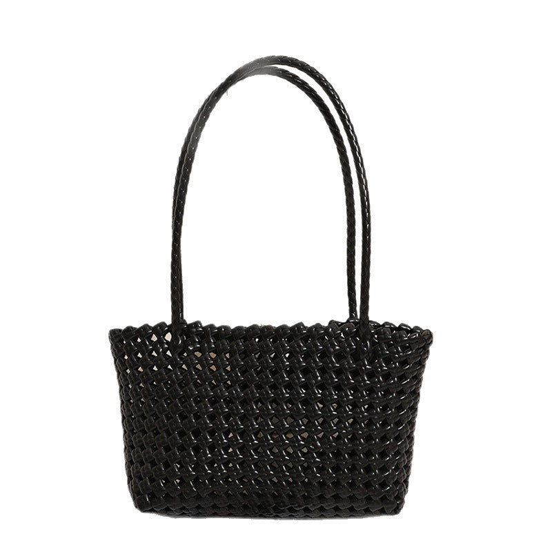 Braided Beach Bag with Practical Folding Mechanism Stornfield