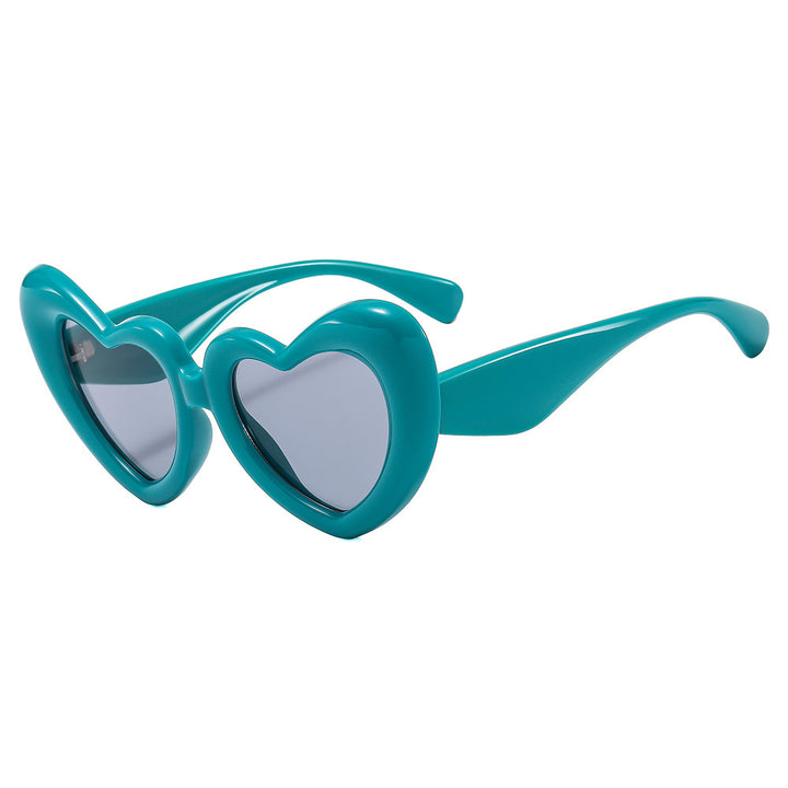 Women Heart-shaped Sunglasses with Stylish Frame Stornfield