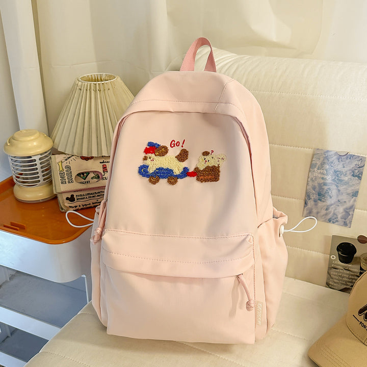 Playful Embroidered Backpack Stornfield