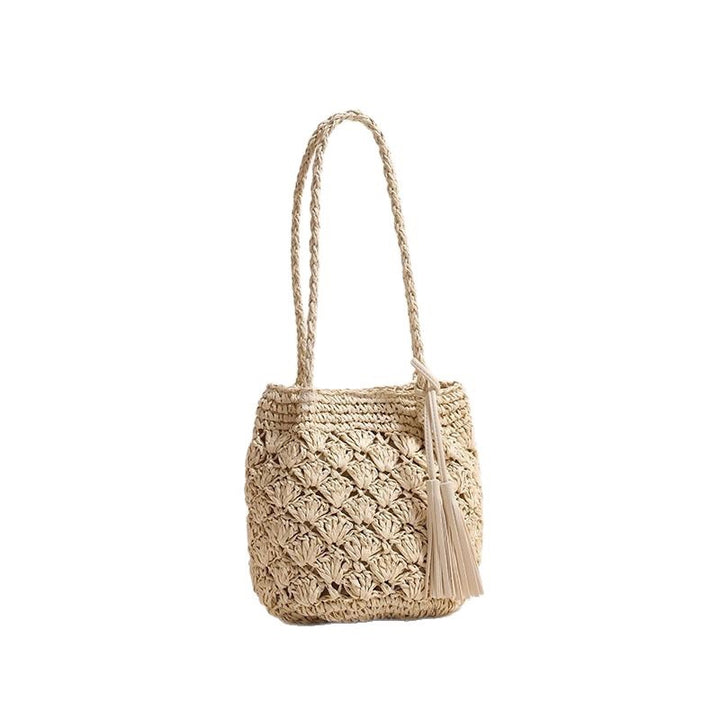 Hand-knotted macrame shoulder bag Stornfield