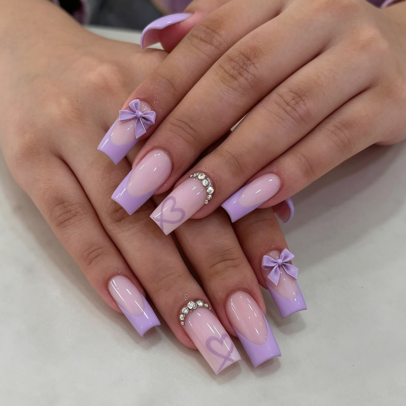 Elegant Press-On Nail Set Stornfield