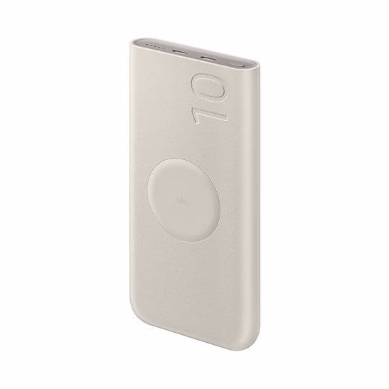 Slim Magnetic wireless power bank with built-in USB-C fast charge and textured eco-shell Stornfield
