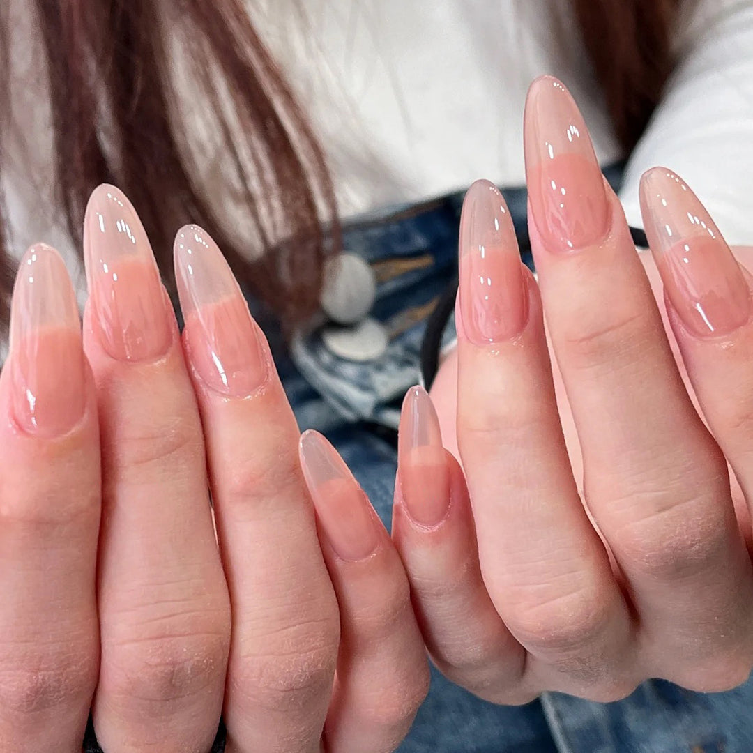 Natural Finish Press-On Nail Set Stornfield