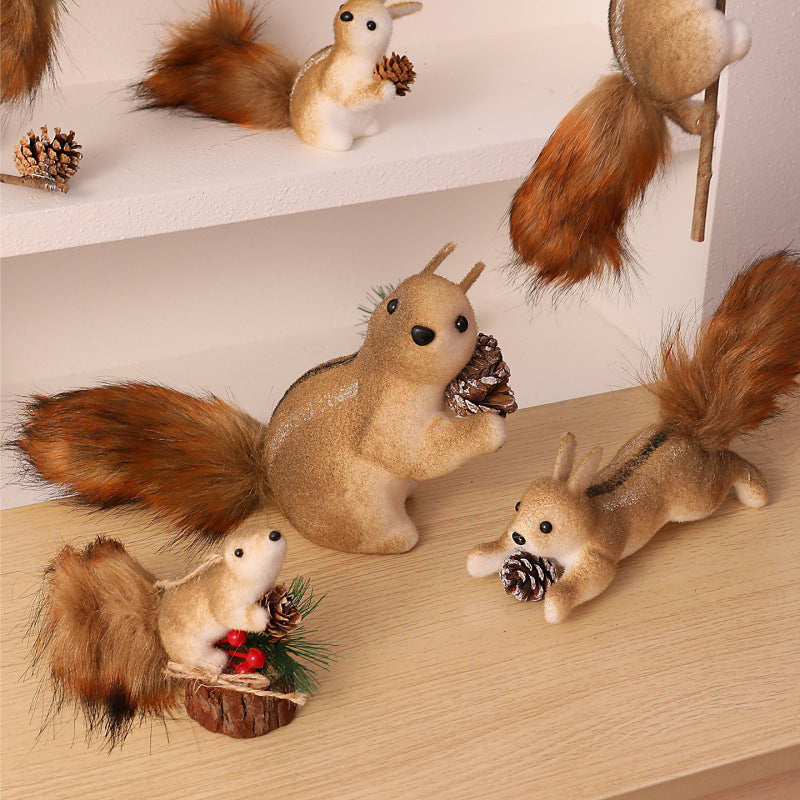 Cute decoration figure with squirrel motif Stornfield