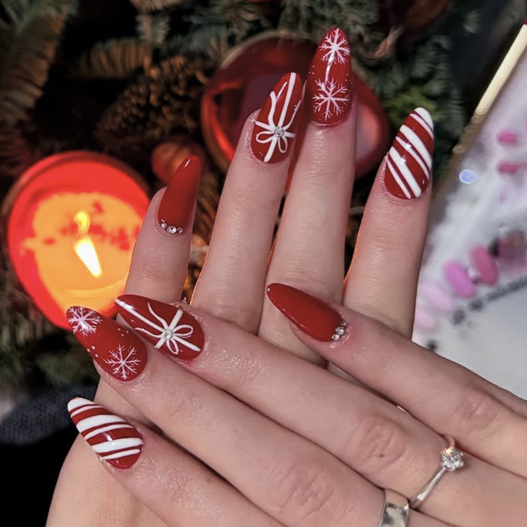 Creative Nail Art Set with Christmas Motifs Stornfield