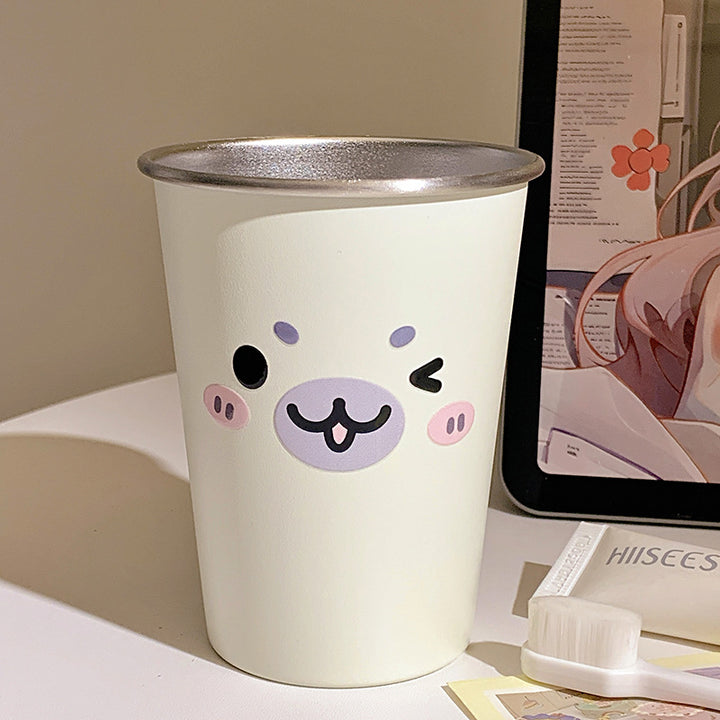 Ceramic mug with cheerful animal motif Stornfield