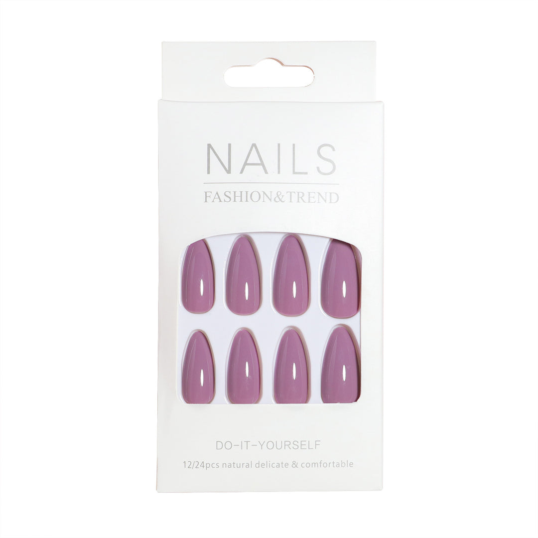Premium DIY Almond-Shaped Press-On Nail Kit Stornfield