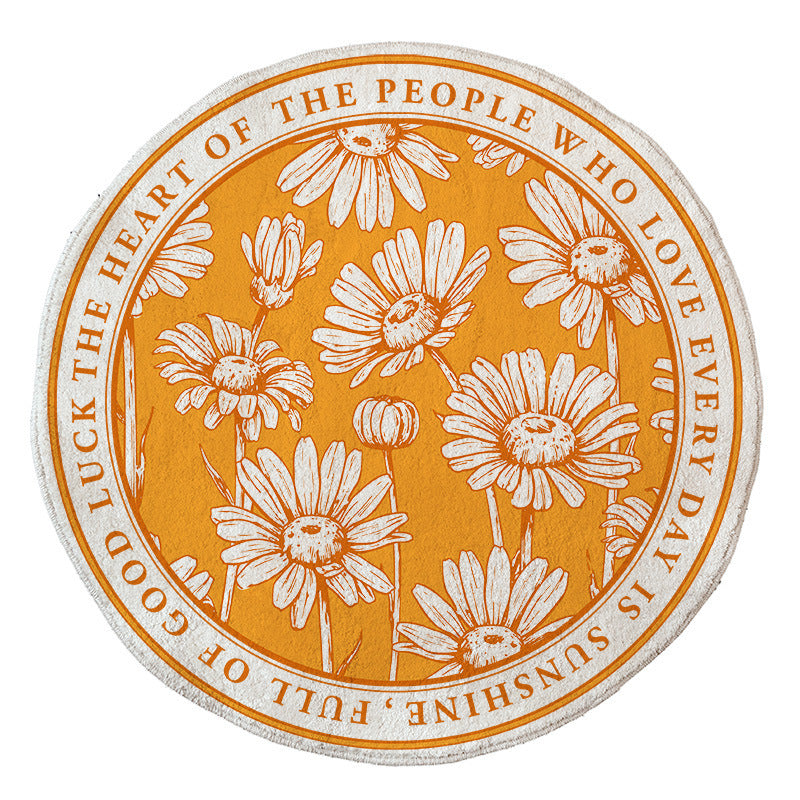 Floral Emblazoned Area Mat Stornfield