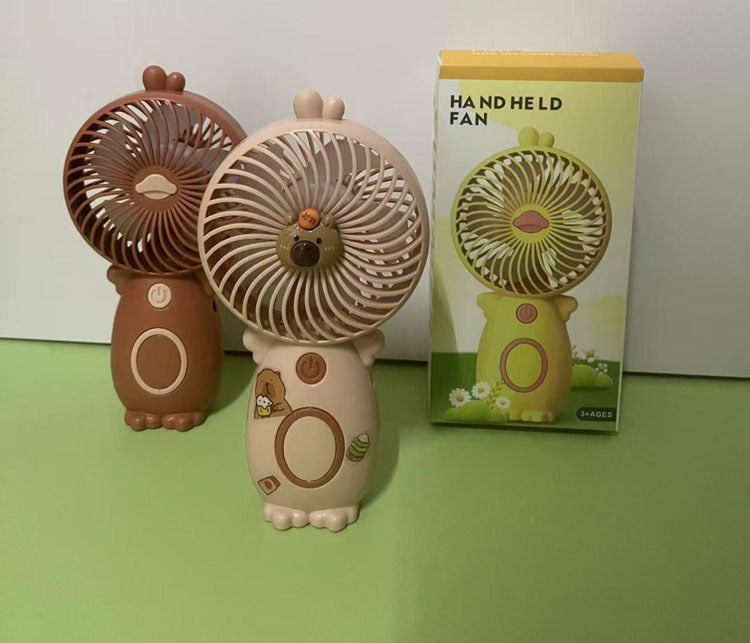 Unisex Portable Handheld Fan in Creative Animal Design Stornfield