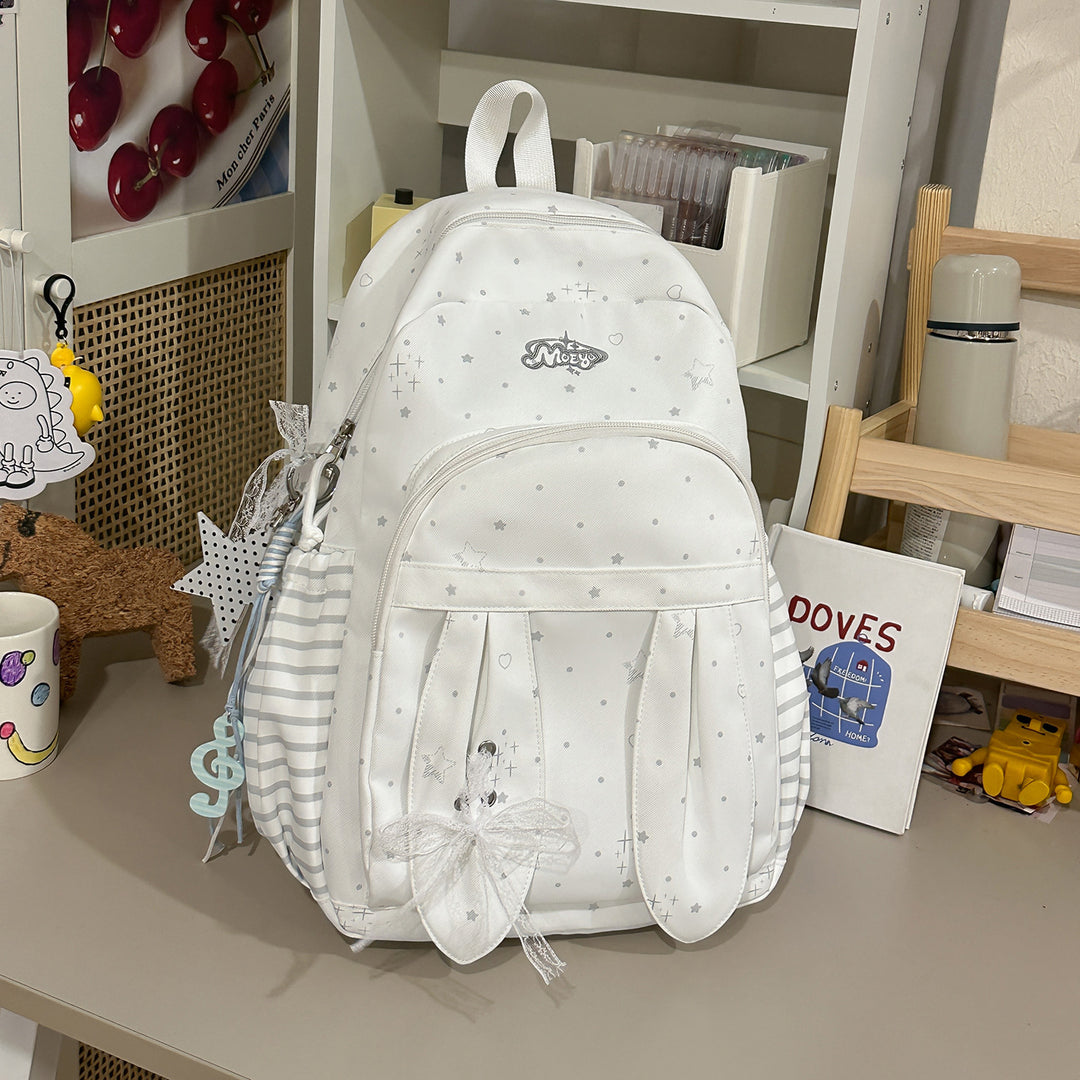 Charming Bunny-Ear Design Backpack Stornfield