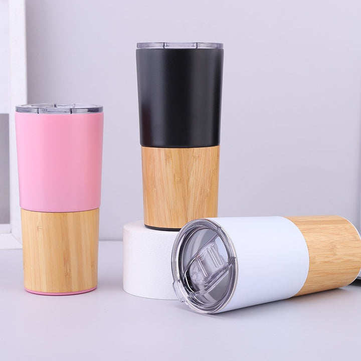 Women eco-friendly coffee mug with bamboo look Stornfield