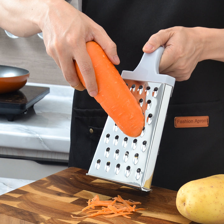 Versatile stainless steel grater with ergonomic handle Stornfield