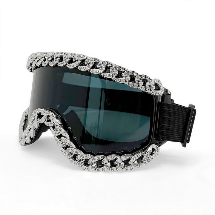 Unisex Ski Goggles with Sparkling Crystal Frame Stornfield