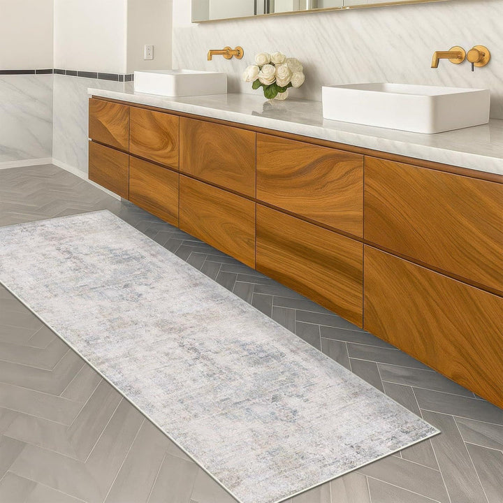 Modern Abstract Runner Rug