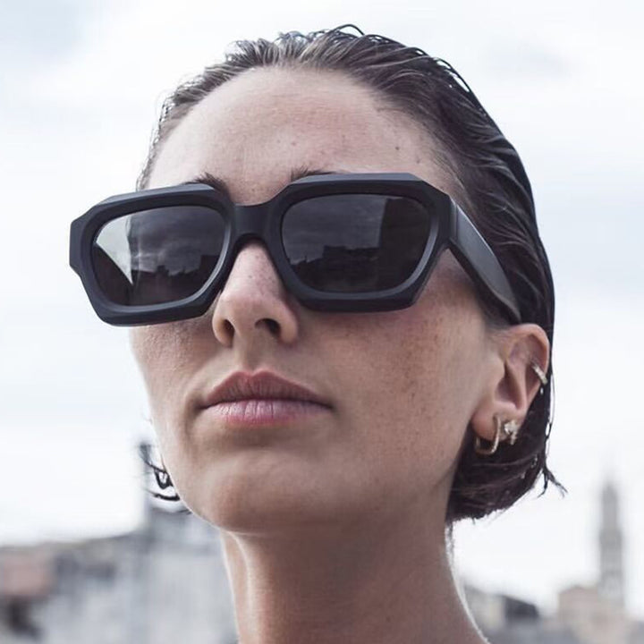 Ladies stylish sunglasses in geometric design Stornfield