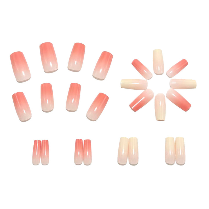 Luxurious artificial nails with elegant ombre effect Stornfield