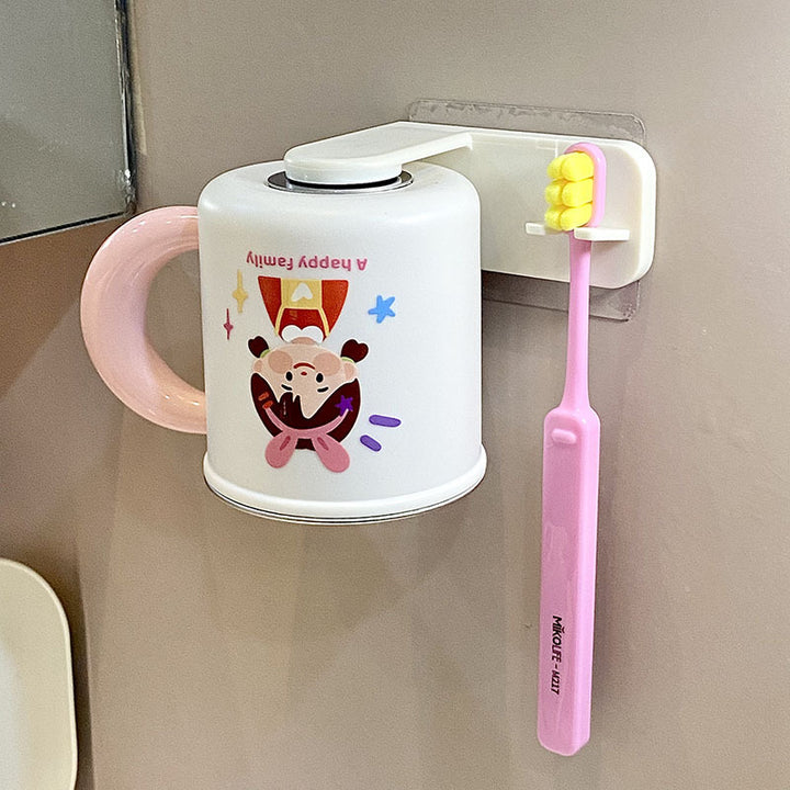 Wall cup holder with creative cartoon design Stornfield