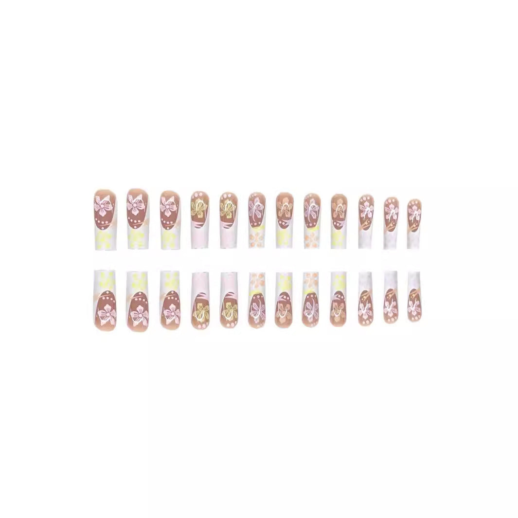 Exquisite Floral Nail Art Extensions Stornfield