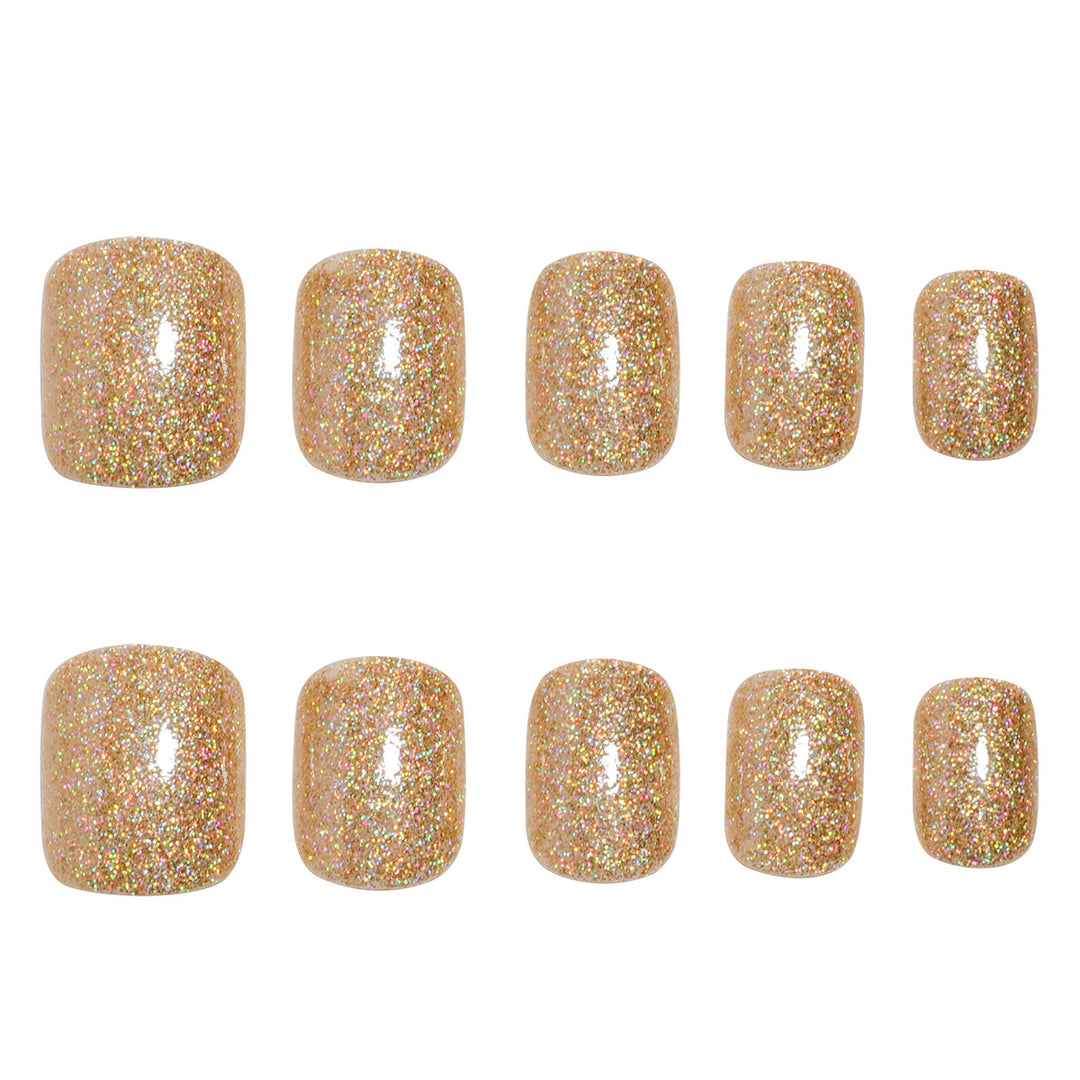 Glittery Press-On Nail Set Stornfield