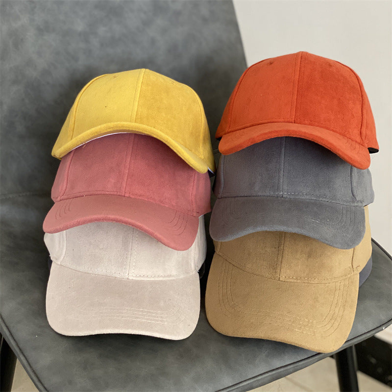 Men's Suede Texture Classic Cap Stornfield