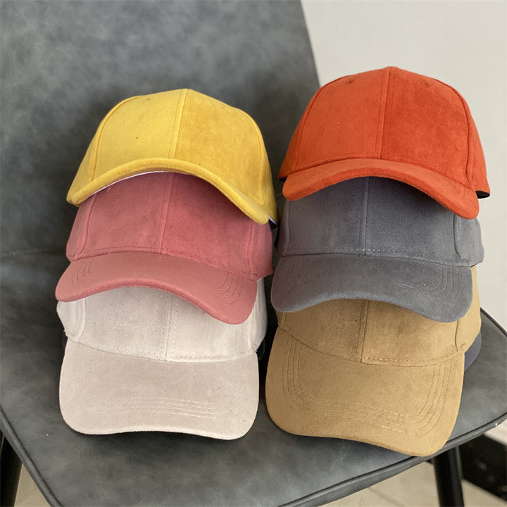 Men's Suede Texture Classic Cap Stornfield