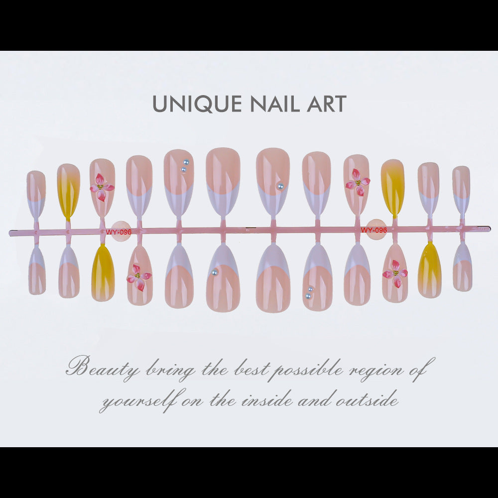 Elegant Press-On Nail Art Set Stornfield