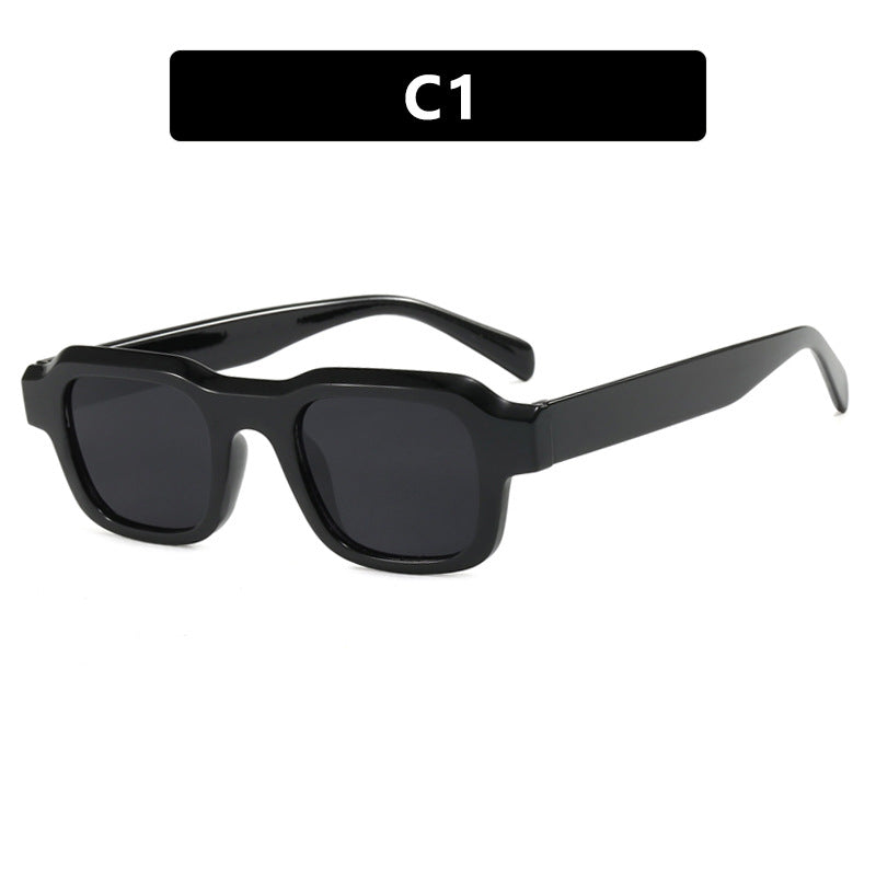 Women's modern square sunglasses with protective polycarbonate frame Stornfield