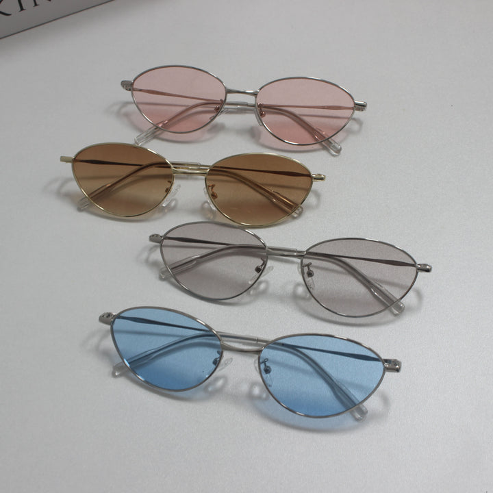 Fashionable Rectangular Glasses with Fine Metal Frame Stornfield