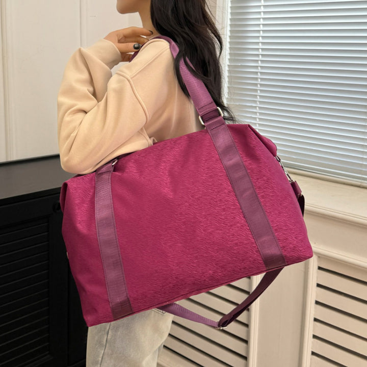 Durable Textured Travel Duffle Bag Stornfield
