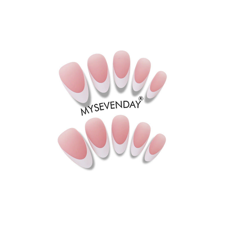 Elegant French Tip Nail Set Stornfield