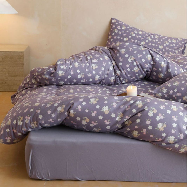 Decorative Floral Print Bedding Set Stornfield