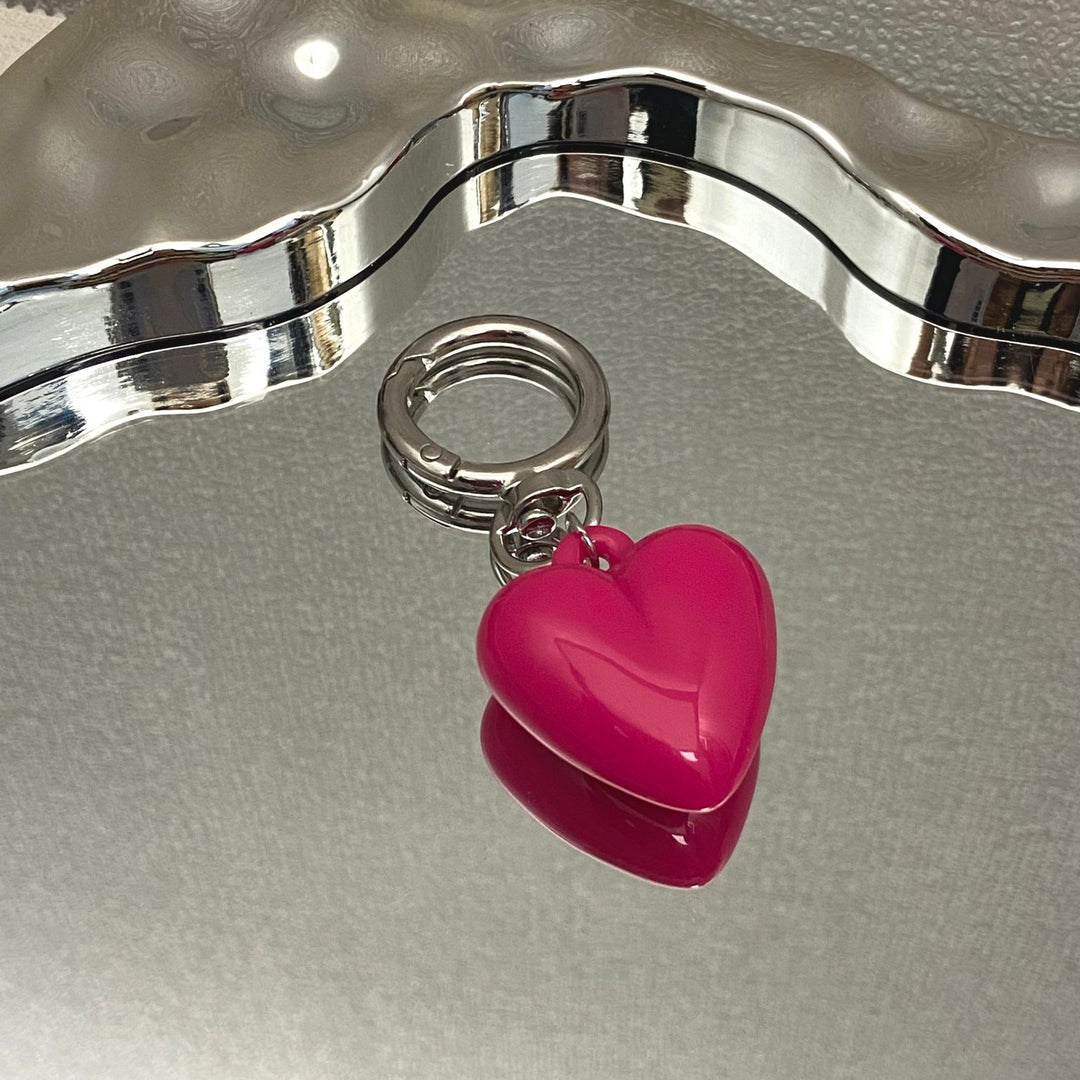 Heart-Shaped Charm Keychain Stornfield