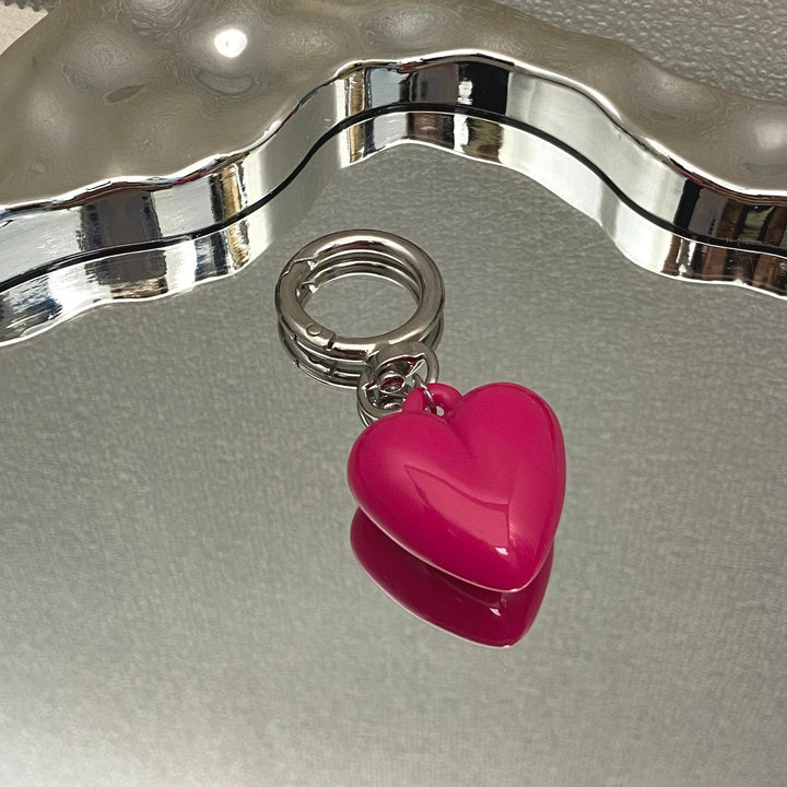Heart-Shaped Charm Keychain Stornfield