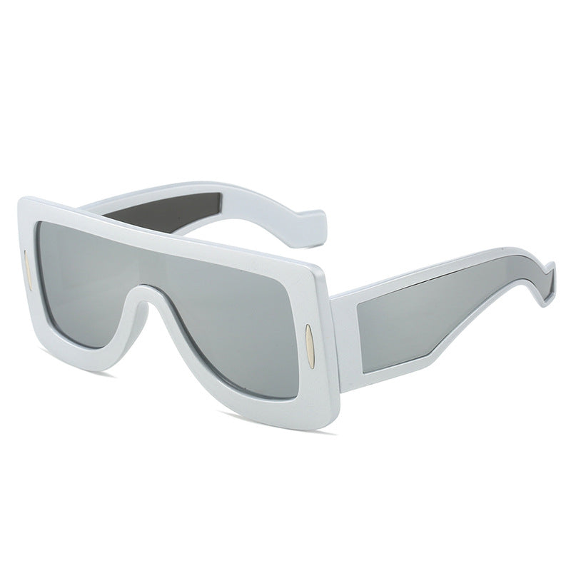 Ladies futuristic oversized sunglasses Stornfield