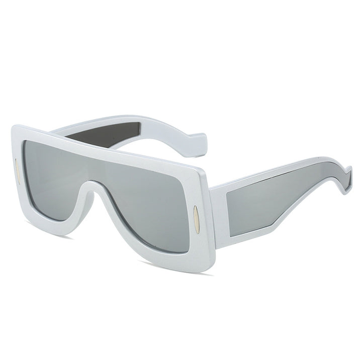 Ladies futuristic oversized sunglasses Stornfield