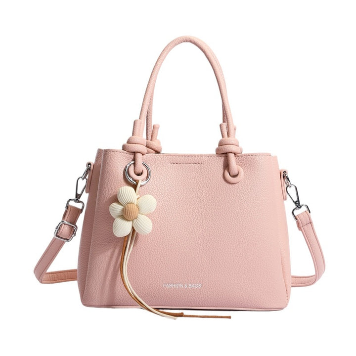 Textured Mini Handheld Tote Bag