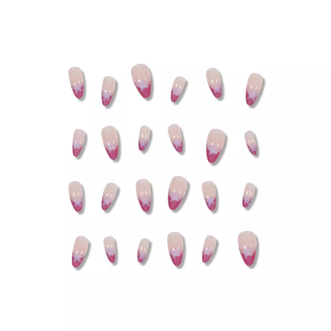 Star-Detail Stiletto Press-On Nails Stornfield