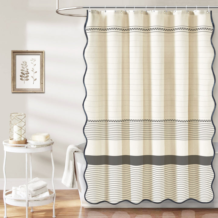 Floral Patterned Shower Curtain Stornfield