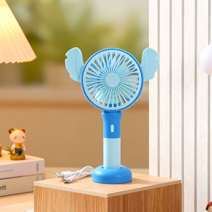 Ladies Hand Fan with Playful Design Stornfield
