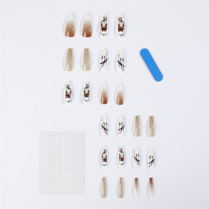 Creative animal design artificial nails Stornfield