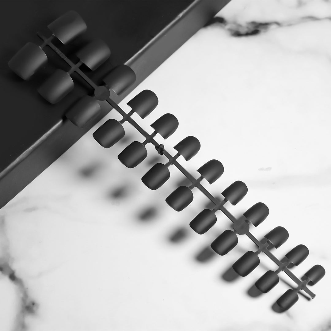 Matte Finish Press-On Nail Tips Stornfield