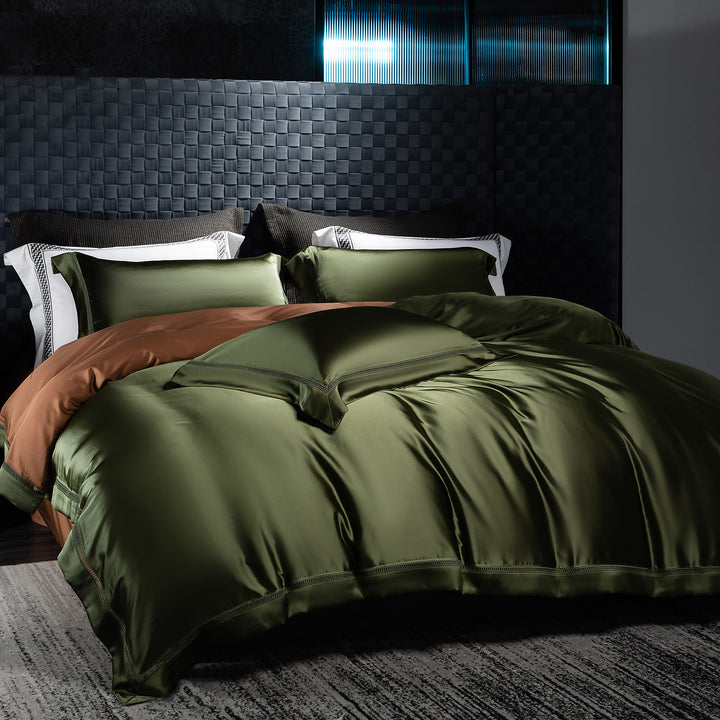 Luxury Mulberry Silk Duvet Cover and Pillowcase Set