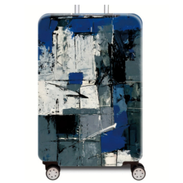 Women Hard Shell Suitcase with Modern Abstract Art Design Stornfield