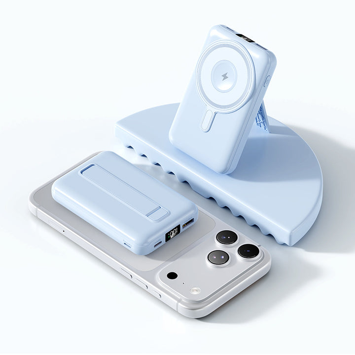 Compact Magnetic Power Bank with Stand Function Stornfield