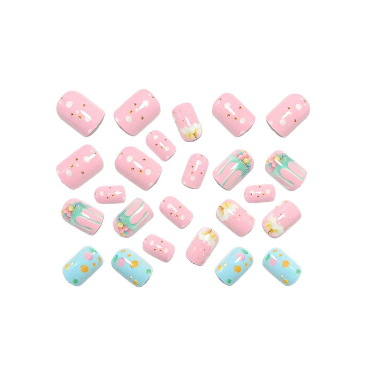 Artificial nails in creative dessert design Stornfield